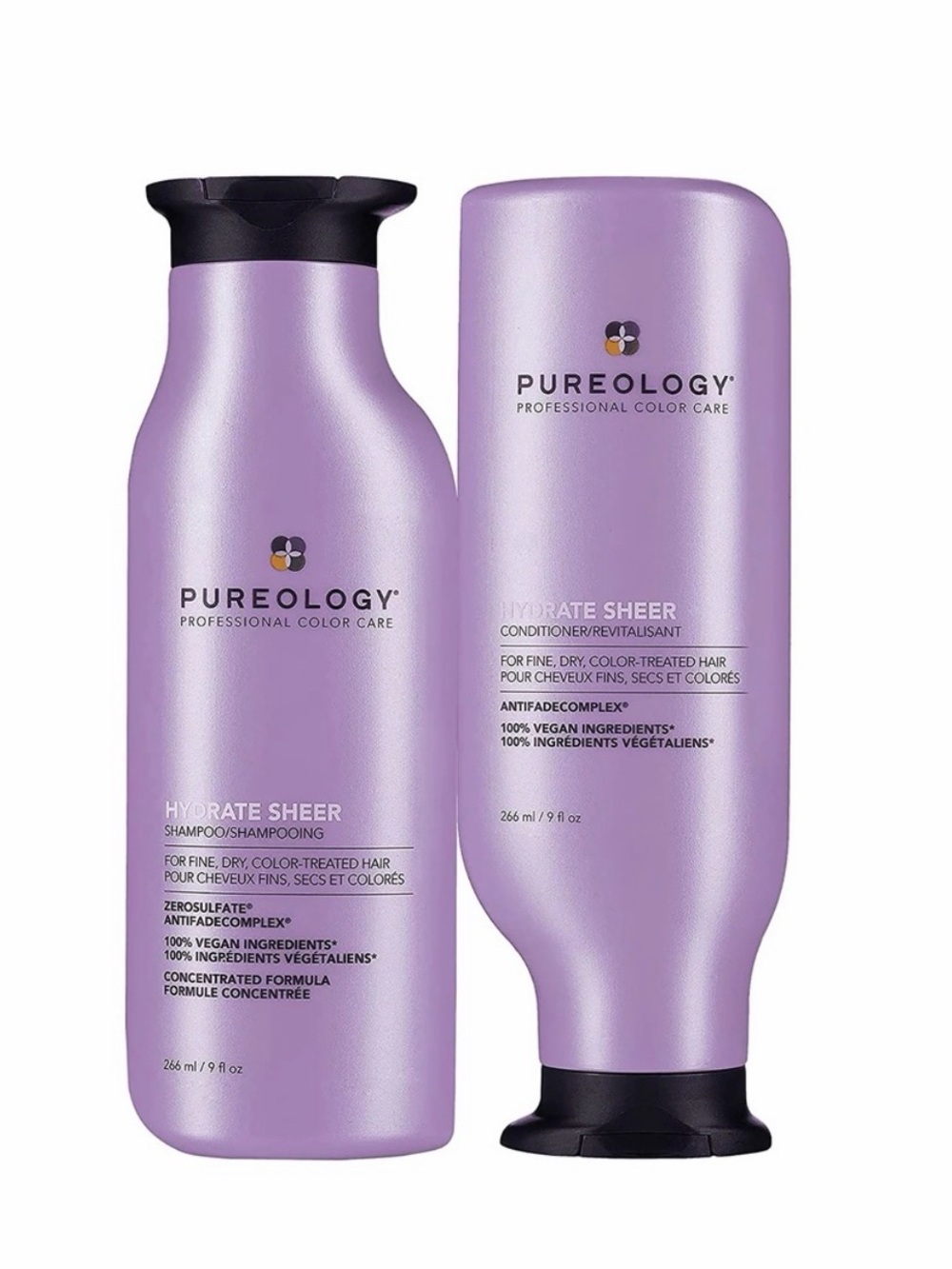 Pureology Hydrate Sheer Shampoo & Hydrate Conditioner Set Full Size NEW